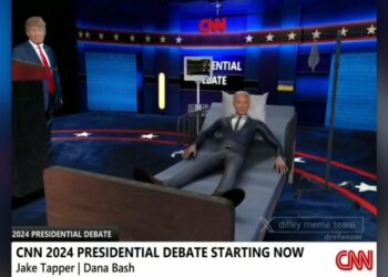 AI meme video shows how CNN would ‘love to conduct’ presidential debate