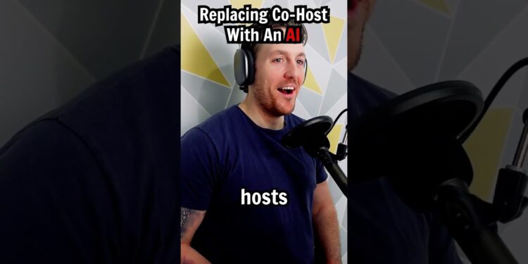 AI Podcast Co-Host #ai #artificialintelligence #podcast #podcasts #shorts