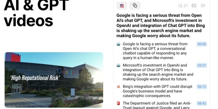 Extract 8 key ideas from Podcasts with Eightify's AI Technology