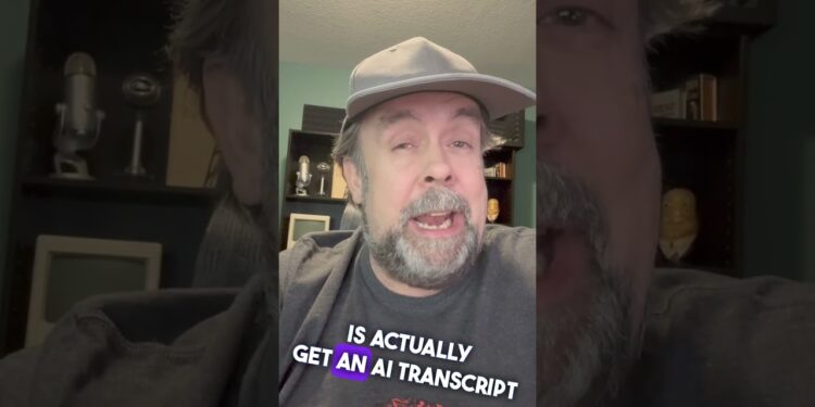 Enhancing Podcasts with Apple's AI Transcripts #TranscriptionInnovation